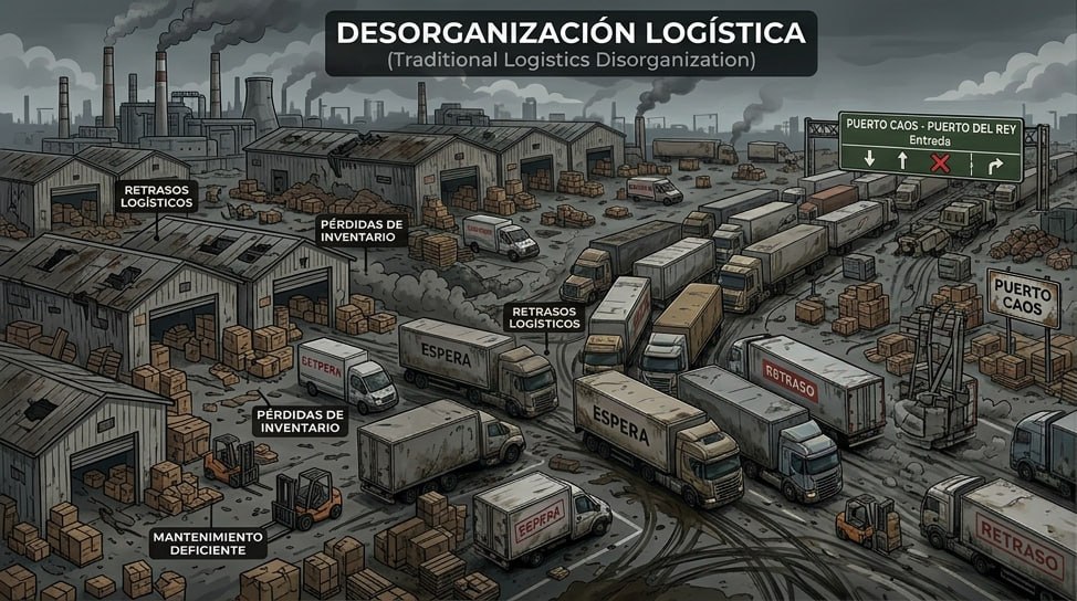 Desorganización logística